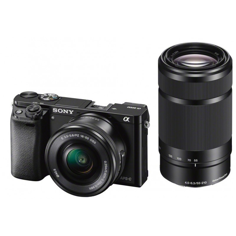 Sony Alpha A6000 + E 16-50mm + E 55-210mm